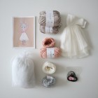 Kit Crochet Swann, jolie ballerine – Coffret Complet, Patron PDF