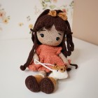Cannelle, demoiselle d'automne : Patron Au Crochet PDF