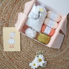 Coffret version 2 : Plume, mon petit caneton en fil 100% coton