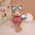 Margotte, ma petite oursonne : Patron Au Crochet PDF