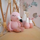 Les minis du bonheur : Luna, mon mini flamant rose : Patron Au Crochet PDF