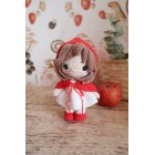 Patron "Le chaperon rouge et son doudou loup"